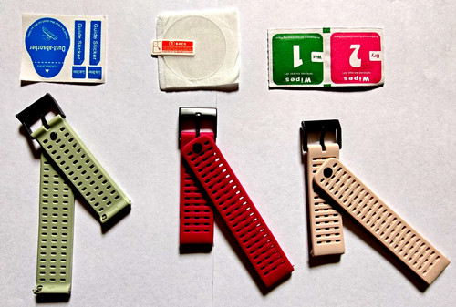 Set silicone watch strap for - watch,